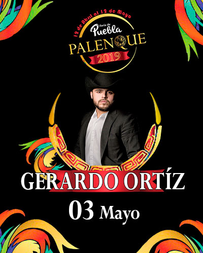 Gerardo Ortiz en el Palenque de Puebla 2019