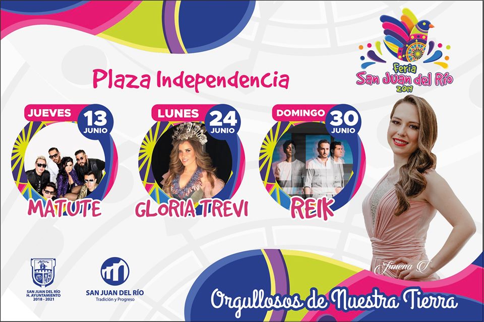Elenco Plaza Independencia Feria San Juan del Rio 2019